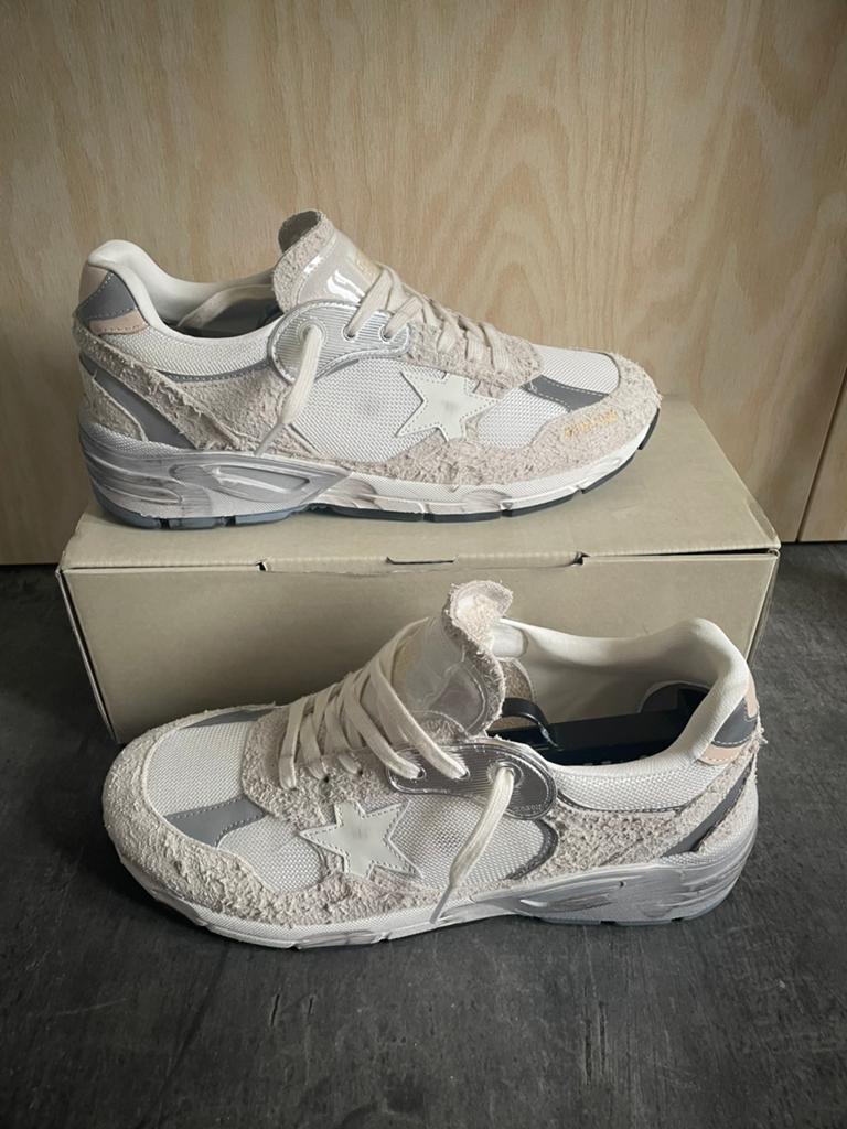 Golden Goose Dad Star Sneakers - Gloednieuw - Maat 44, Wit, Nieuw, Ophalen of Verzenden, Sneakers of Gympen