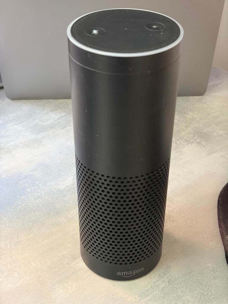 Amazon Echo (1e generatie) - Slimme speaker met Alexa, Overige merken, Gebruikt, Overige typen, Ophalen of Verzenden