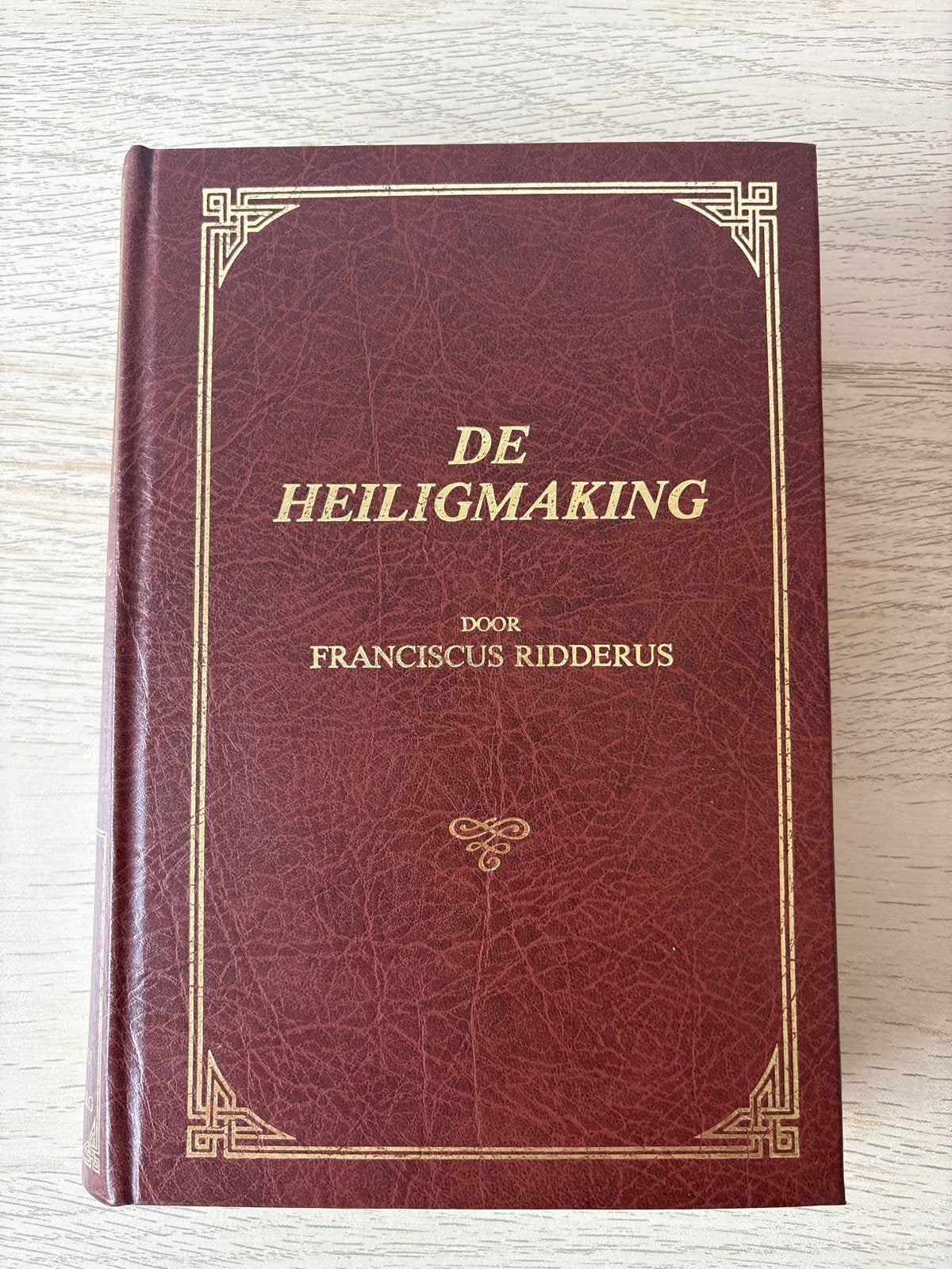 De Heiligmaking - Franciscus Ridderus (Religieus Boek), Ophalen of Verzenden, Zo goed als nieuw, Christendom | Protestants