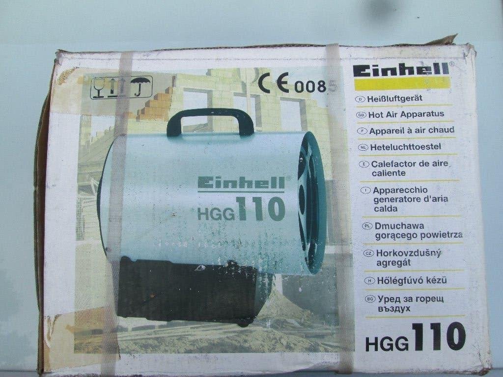 Einhell Heteluchttoestel - HGG110, Doe-het-zelf en Verbouw, Minder dan 30 cm, Overige typen, Nieuw, Minder dan 60 cm