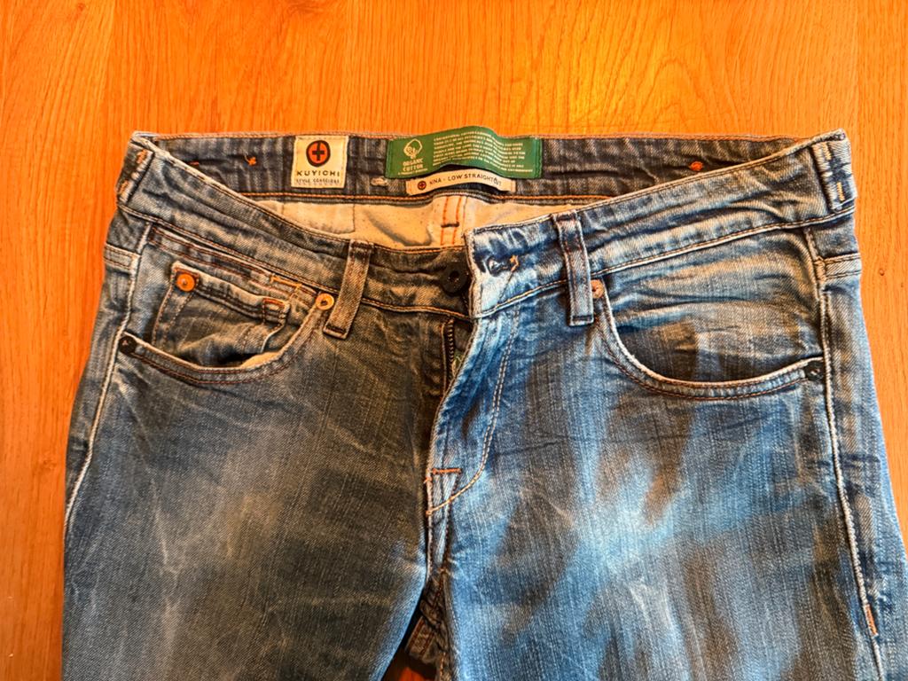 Kuyichi Nina, W29-L34, Ophalen of Verzenden, Zo goed als nieuw, Blauw, W28 - W29 (confectie 36)