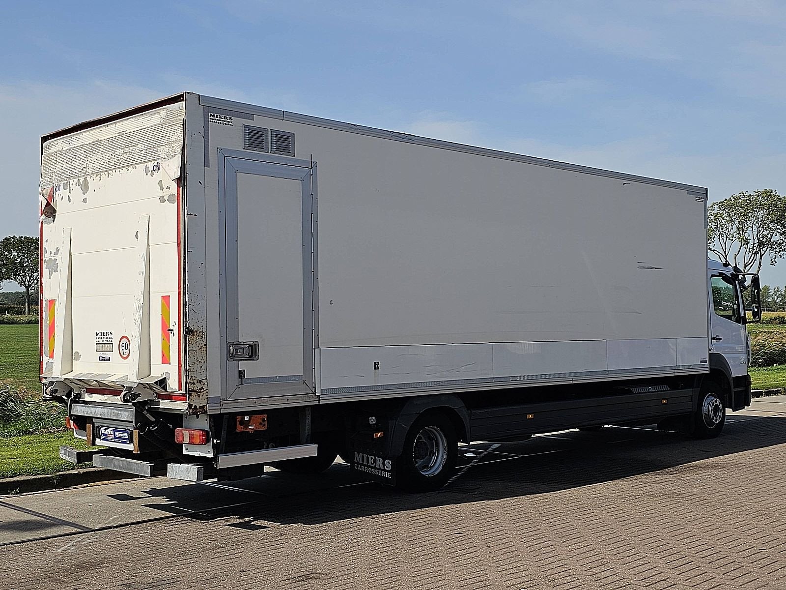 MERCEDES-BENZ ATEGO 1224 L, Automaat, 238 pk, Euro 6, Wit