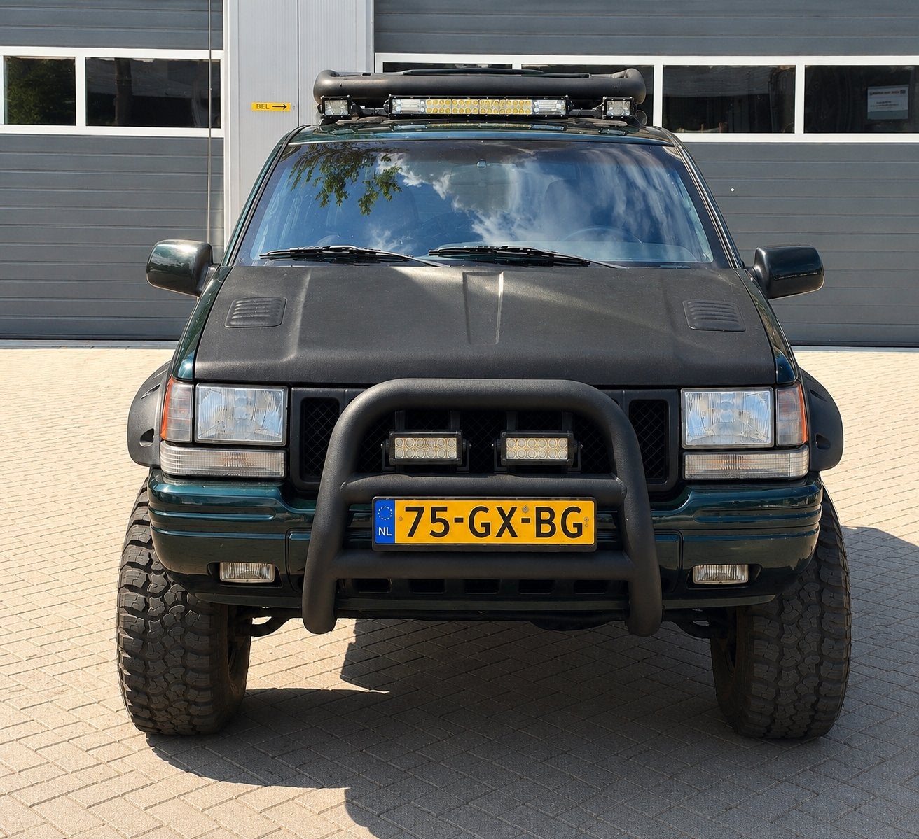 ‼️JEEP GRAND CHEROKEE 5.2 V8 EXTREME OFF-ROAD YOUNGTIMER‼️, Auto's, Automaat, Leder, Vierwielaandrijving, Open dak