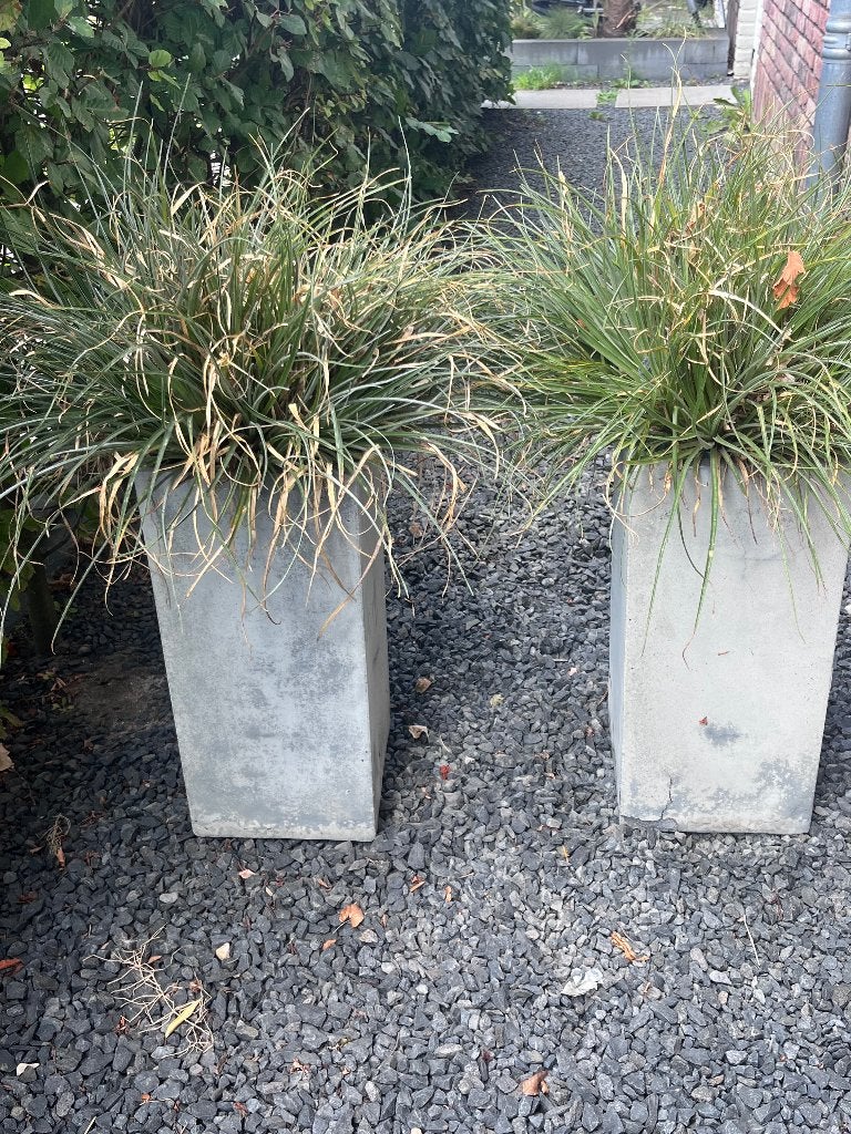 Buiten potten met plant, Ophalen, Gebruikt, Rond, Aardewerk