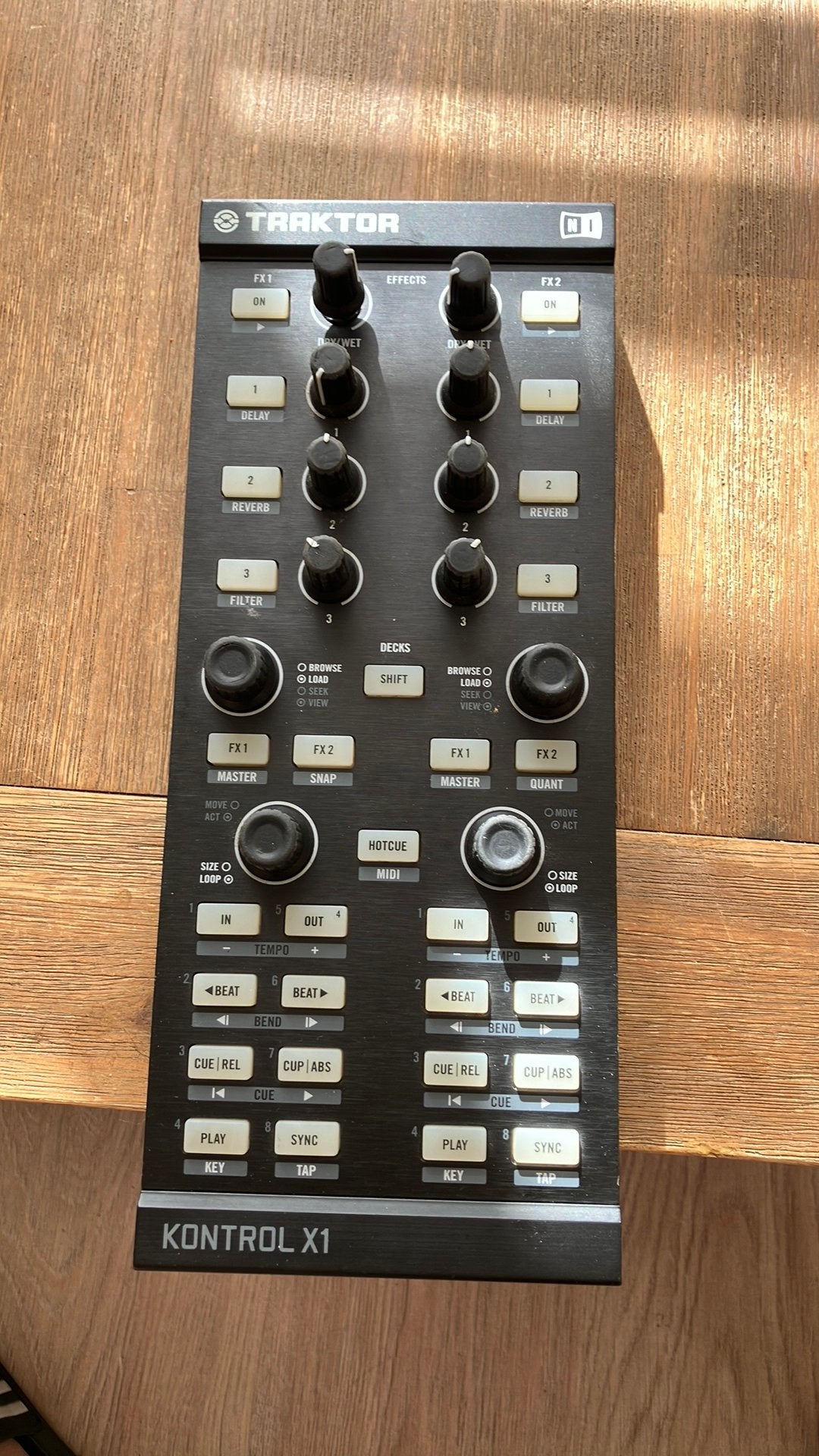 Traktor Kontrol X1 DJ Controller, Ophalen of Verzenden, Gebruikt, Dj-set, Overige merken