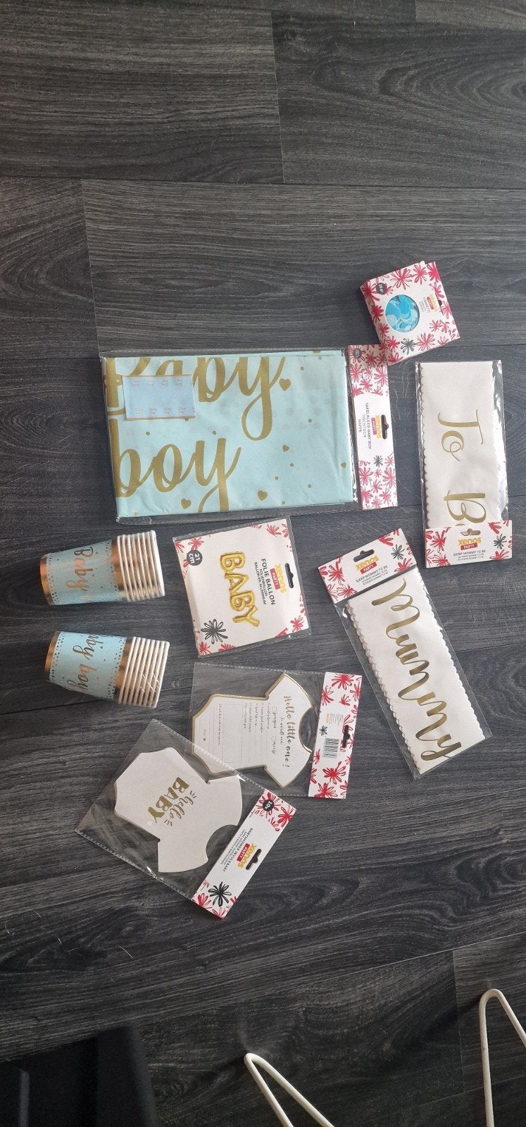 Babyshower artikelen nieuw, Ophalen, Nieuw