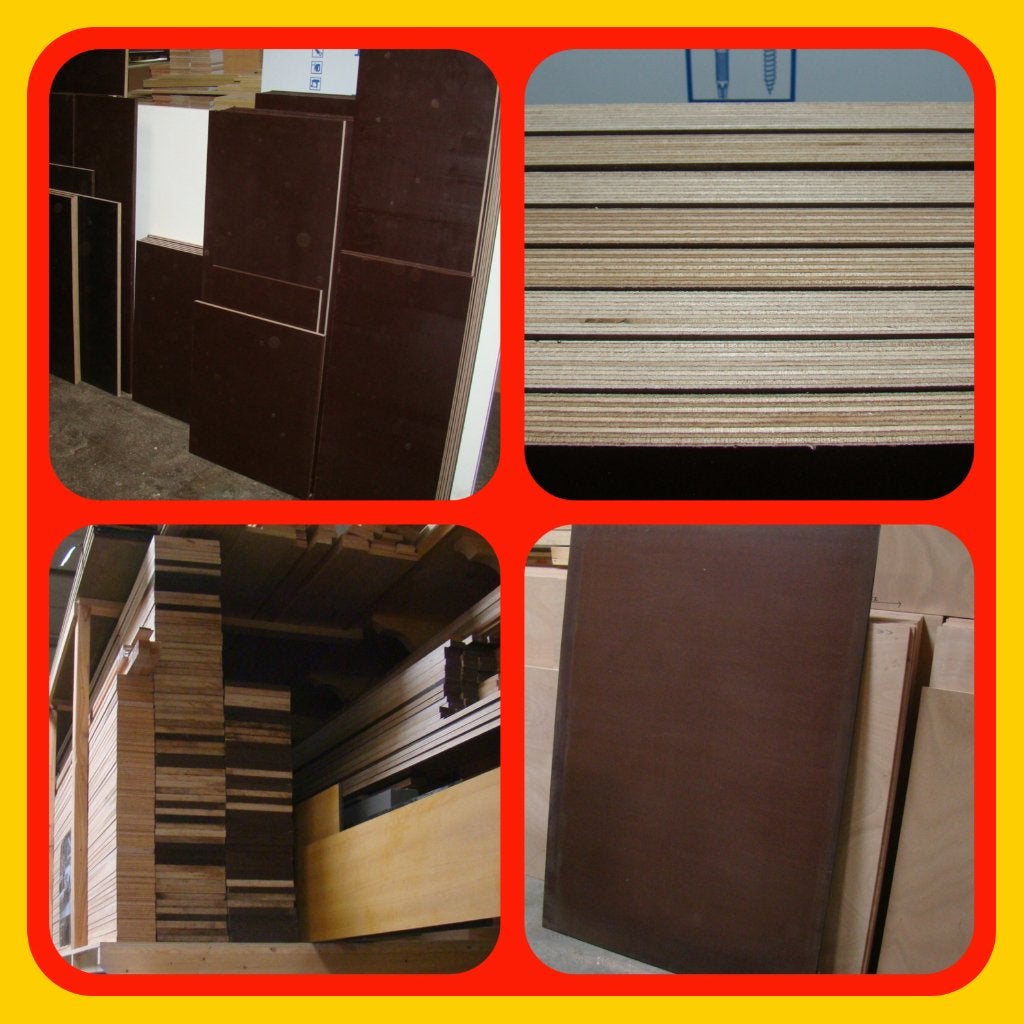 007. Beton Multiplex 24/20/18/15/12mm  door en door Berken, Ophalen, 25 tot 50 cm, Minder dan 150 cm, Minder dan 100 cm