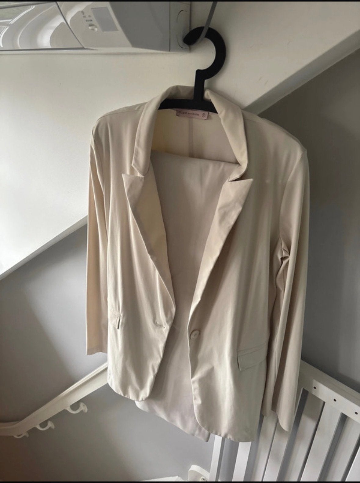 Studio Anneloes Pak Maat M - Zo goed als nieuw, Maat 38/40 (M), Kostuum of Pak, Beige, Ophalen of Verzenden