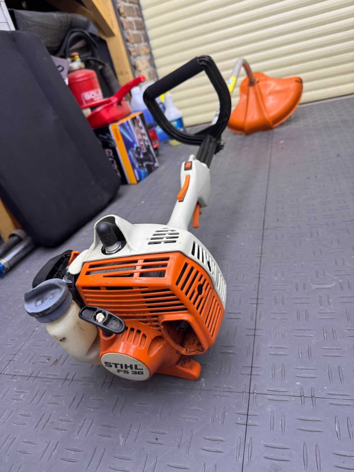 Stihl FS38 gras trimmer bosmaaier, Ophalen of Verzenden, Gebruikt, Benzine