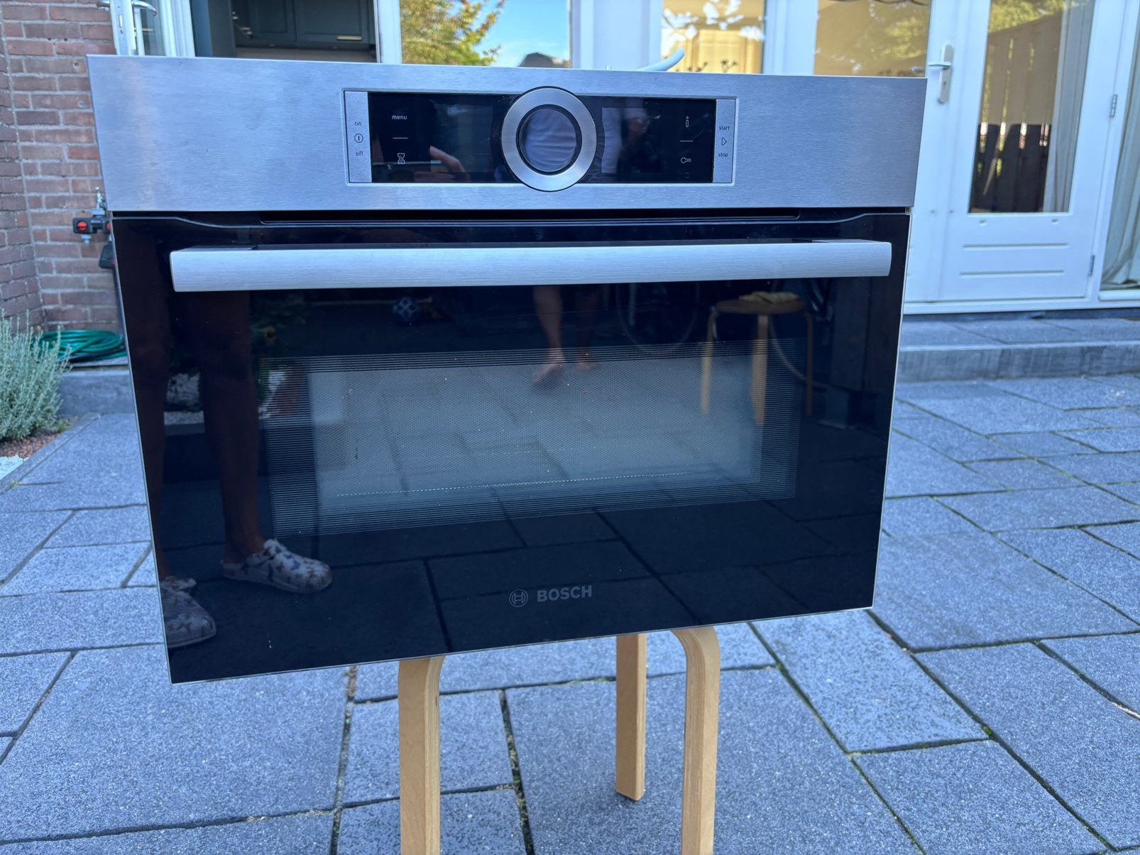 Bosch Series 8 built-in Oven with Microwave Function, Witgoed en Apparatuur, Ovens, Ophalen, 45 tot 50 cm, Bosch, Inbouw