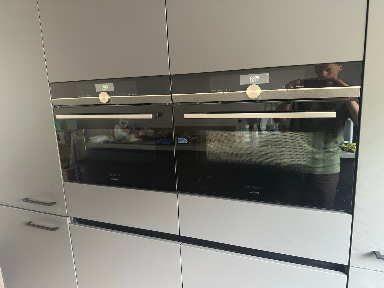 Zo goed als nieuwe Siemens studioLine Combi-Stoomoven, Witgoed en Apparatuur, Ovens, Ophalen, 45 tot 50 cm, Hete lucht, 60 cm of meer