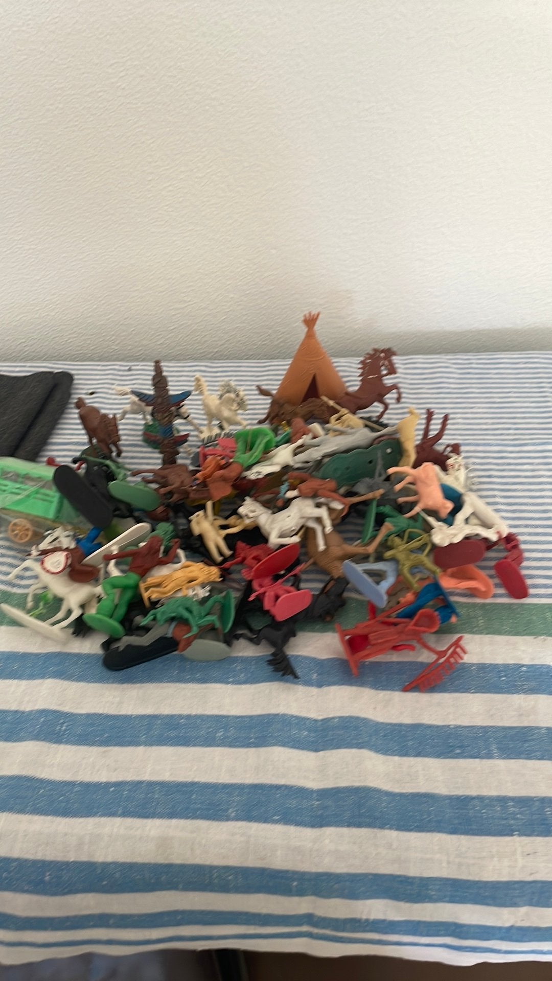 Indianen & Cowboys speelgoed poppetjes, Verzamelen, Ophalen of Verzenden, Gebruikt