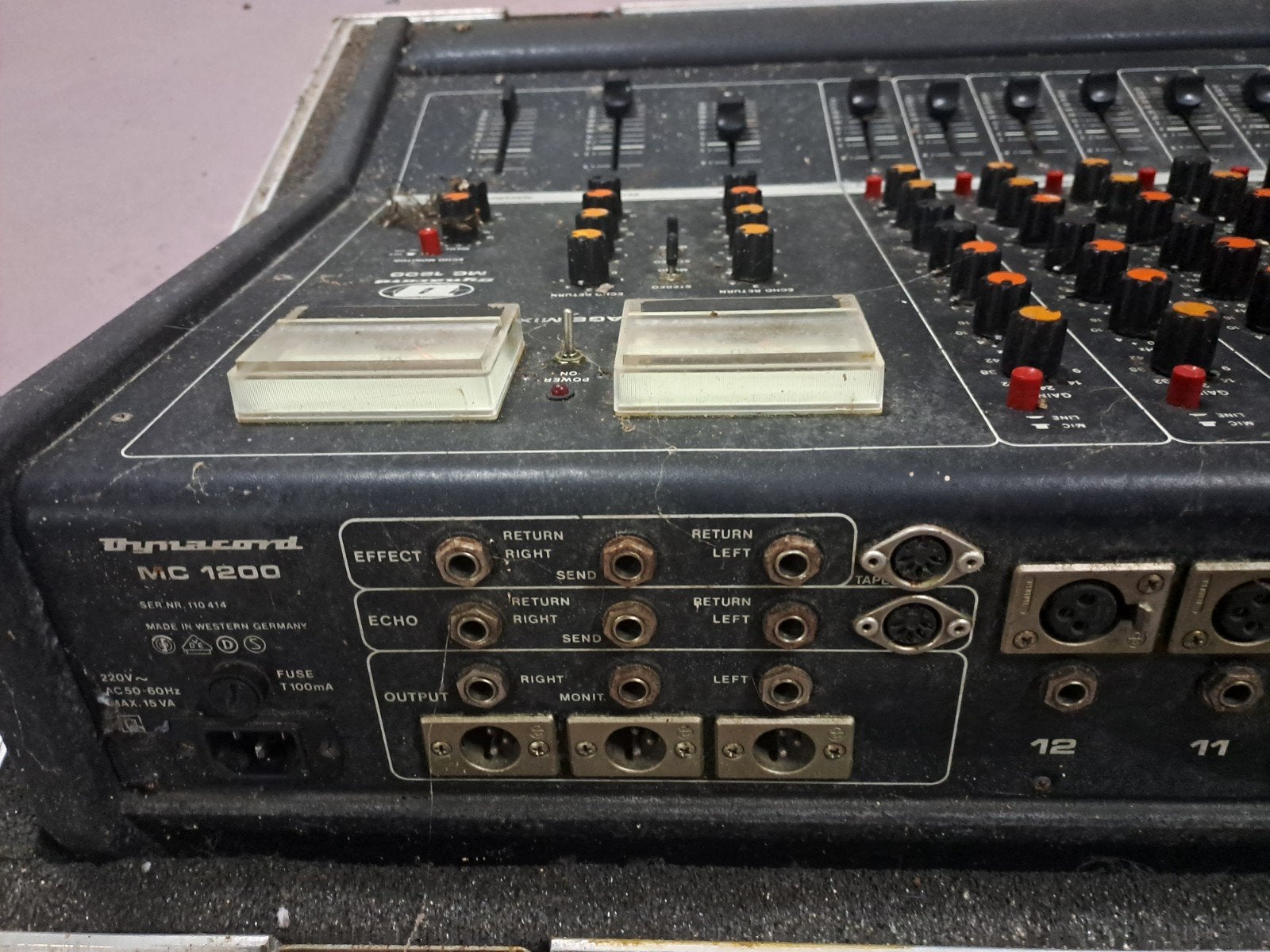 Dynacord mc-1200, Muziek en Instrumenten, Mengpanelen, Ophalen