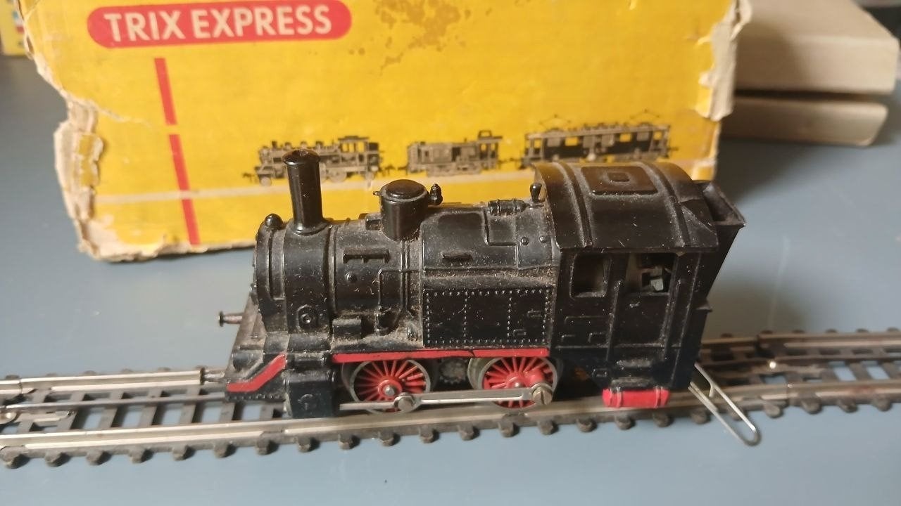 Trix Express stoomlocomotief met origineel verpakking opknap, Hobby en Vrije tijd, Modeltreinen | H0, Gebruikt, Trix, Ophalen of Verzenden