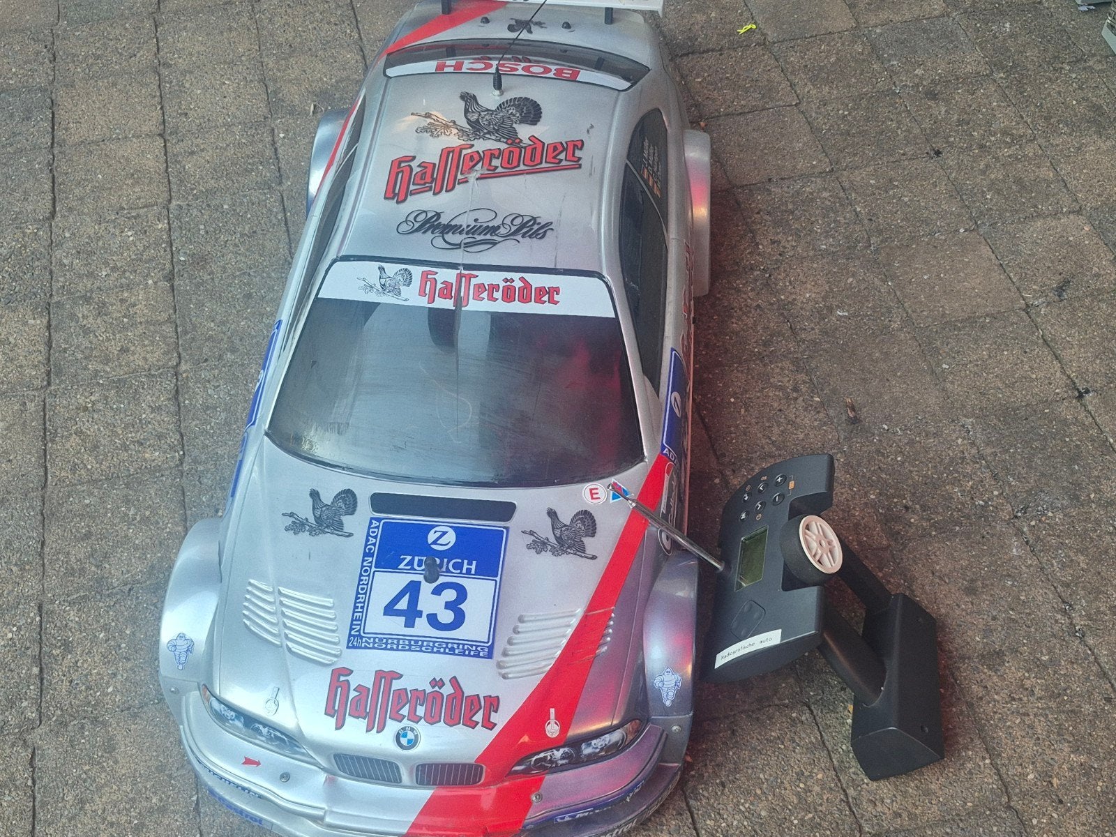Carson BMW M3 GTR 1:5 – 32010 – Benzine – Zeldzaam model, Ophalen of Verzenden