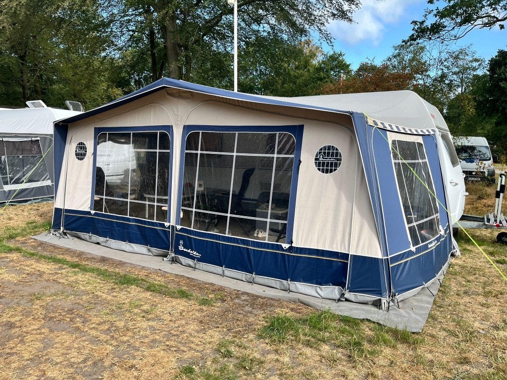 Dethleffs Camper 510 TK Stapelbed 5 slaapplaatsen,Voortent, Standaardzit, Bedrijf, Dethleffs, 5 tot 6 meter