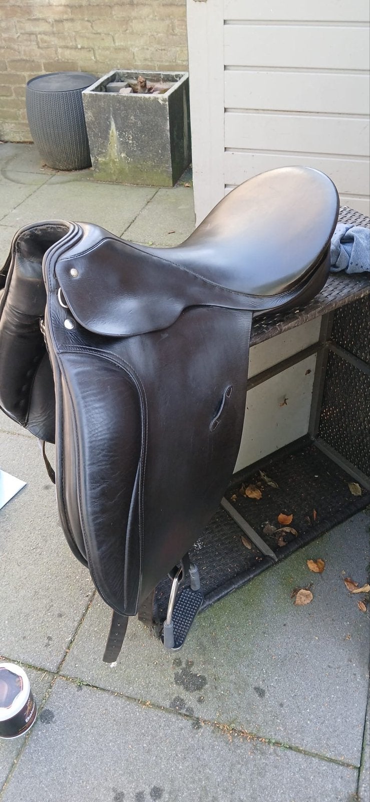 zadel passier Hannover grand gilbert 17,5 inch + Hoofdstel, Dieren en Toebehoren, Ophalen of Verzenden