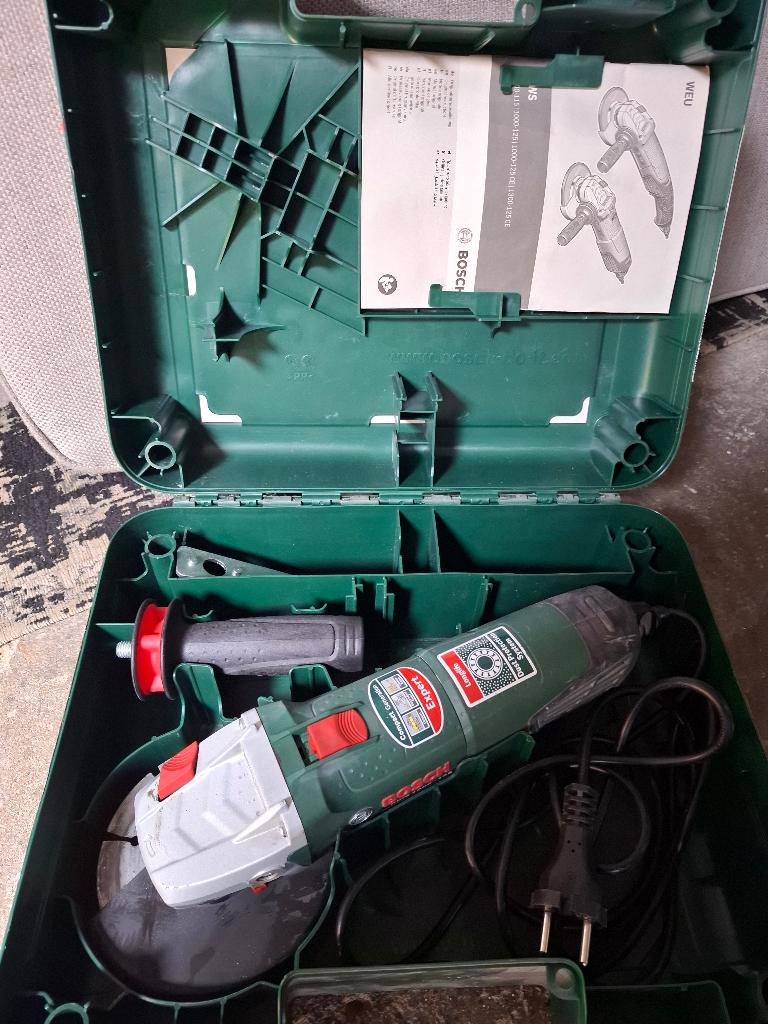 Bosch -Flex PWS 1000 - 125, Ophalen, Zo goed als nieuw, 700 tot 1000 watt, Haakse handslijpmachine