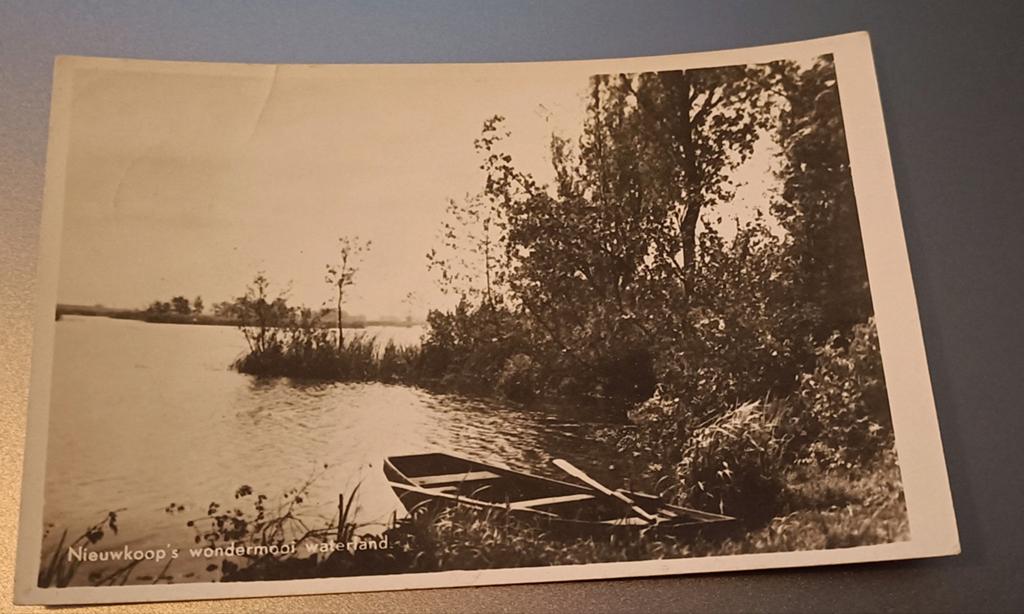 Nieuwkoop. Wondermooi waterland 1943, Ophalen of Verzenden, 1940 tot 1960, Gelopen, Zuid-Holland
