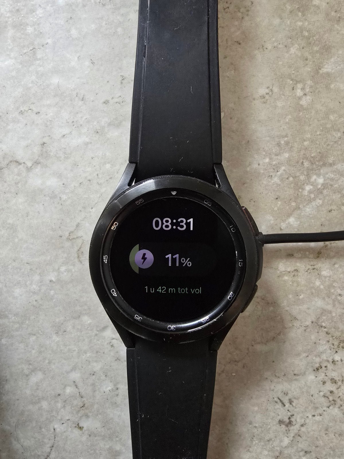 Samsung Galaxy Watch 4 Classic - Goede staat, Sieraden, Tassen en Uiterlijk, Smartwatches, Gebruikt, Zwart, Ophalen of Verzenden