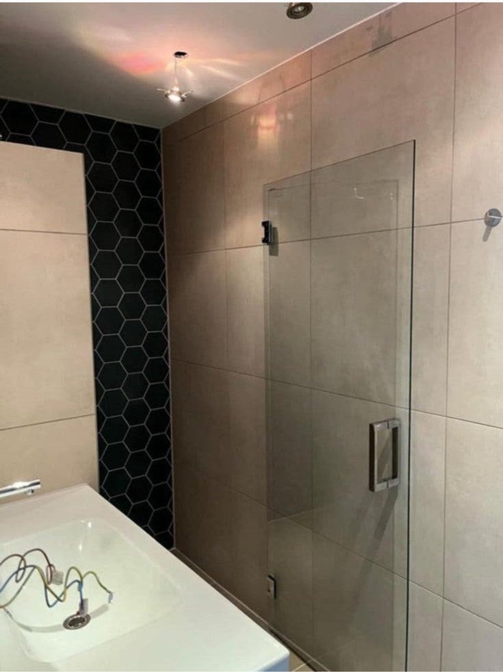 Hornbach douchedeur badkamer 200cm x 90cm douche, Ophalen, Nieuw, Met douche