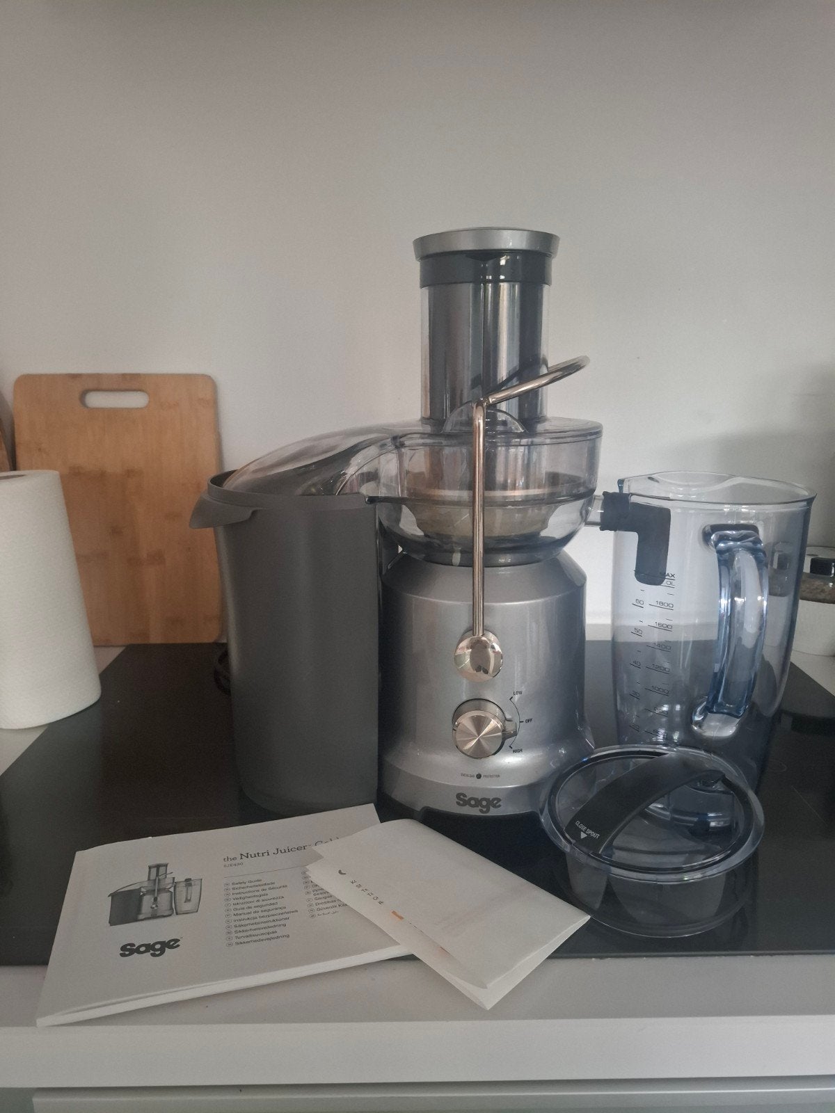 Sage the Nutri Juicer Cold SJE430 - Zo goed als nieuw, Witgoed en Apparatuur, Juicers, Ophalen of Verzenden, Zo goed als nieuw