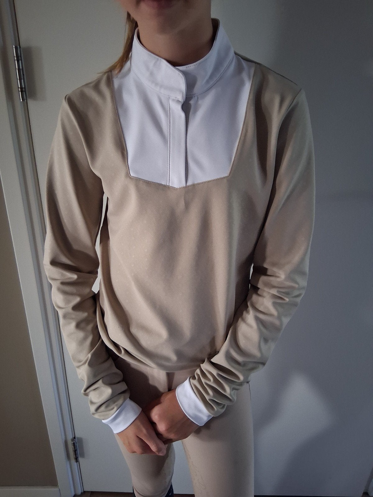 wedstrijd shirt met 164, Dieren en Toebehoren, Paardrijkleding, Kinderen, Ophalen of Verzenden, Zo goed als nieuw, Overige maten