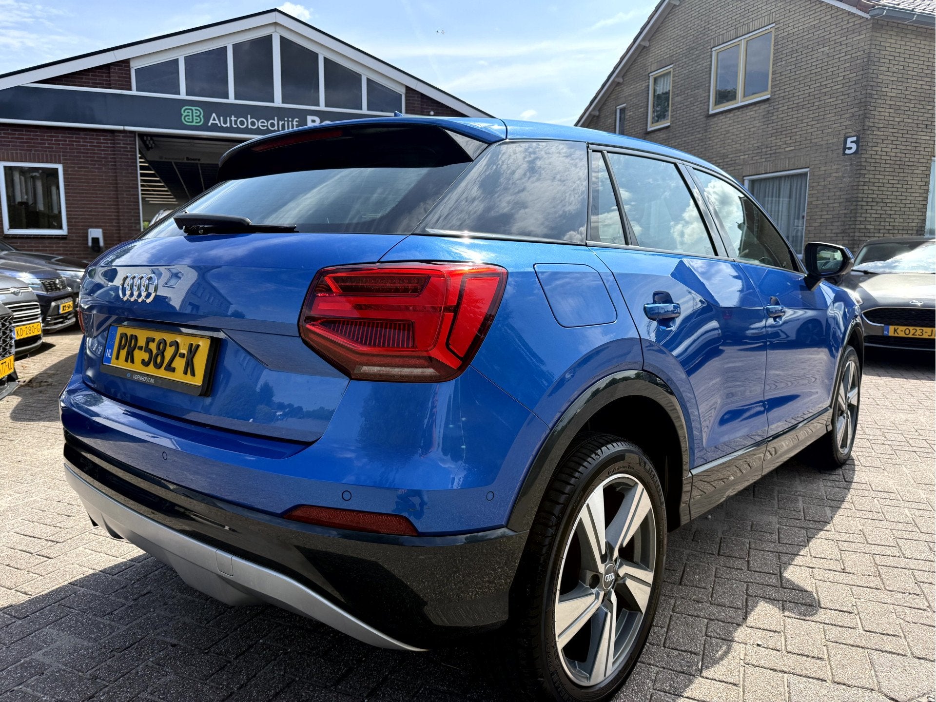 Audi Q2 1.4 TFSI 150pk Design NLAuto, Virt.Dash, Stoelverwar, Gebruikt, 4 cilinders, 150 pk, Blauw
