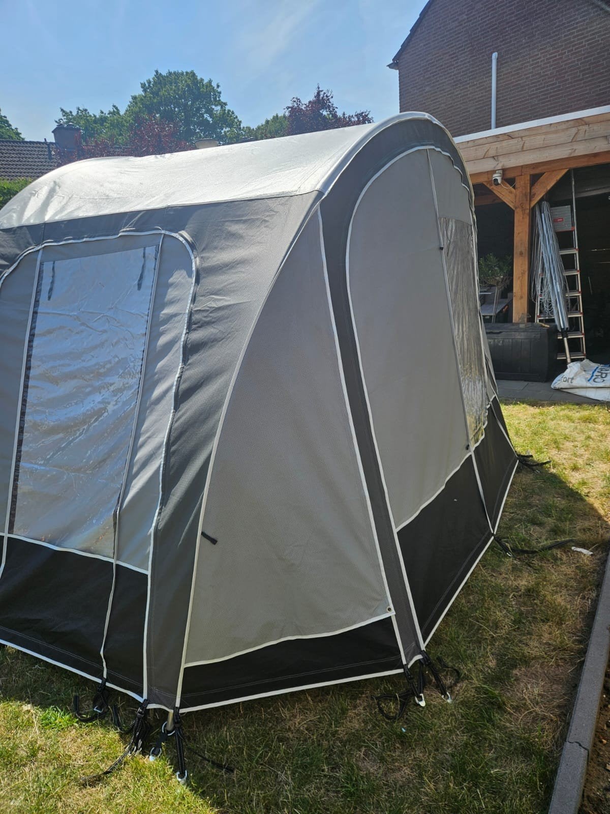 bax unico tent, Ophalen