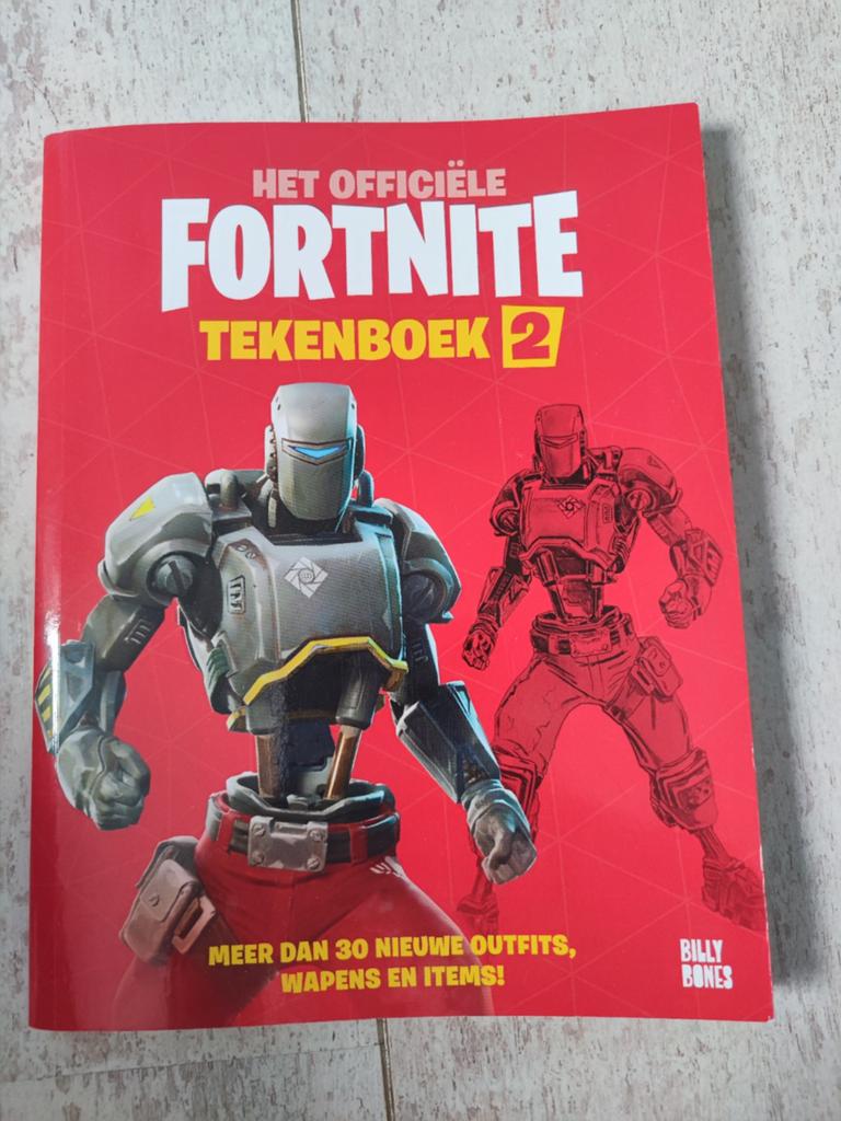 Het Officiële Fortnite Tekenboek 2, Ophalen of Verzenden, Nieuw, Overige typen