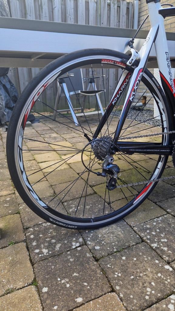 Miche Race 707 wielset met Continental GP5000 banden, Fietsen en Brommers, Fietsonderdelen, Wiel, Miche, Ophalen of Verzenden