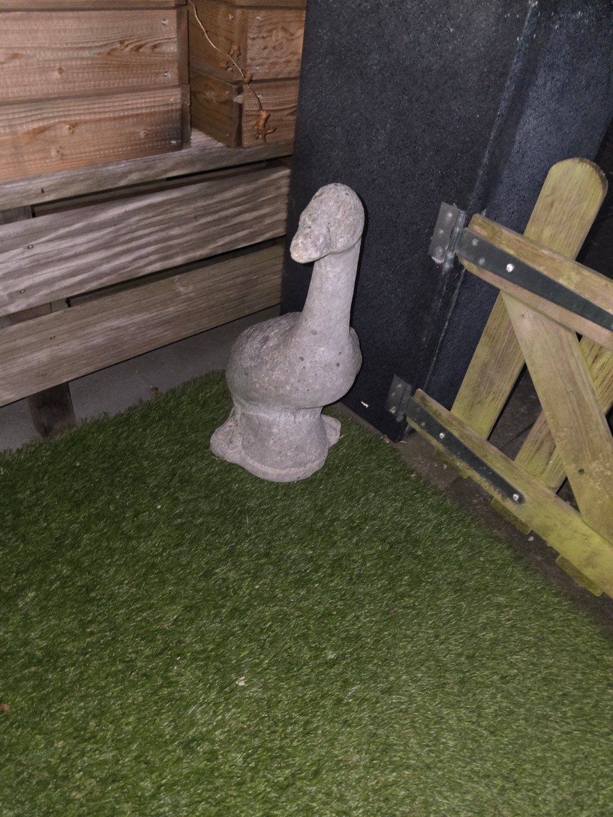 Stenen Gans Tuinbeeld - Decoratieve Tuinversiering, Ophalen of Verzenden