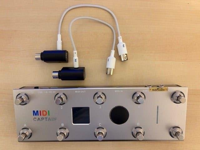 Midi foot controler midi captain (PaintAudio), Muziek en Instrumenten, Ophalen of Verzenden, Zo goed als nieuw