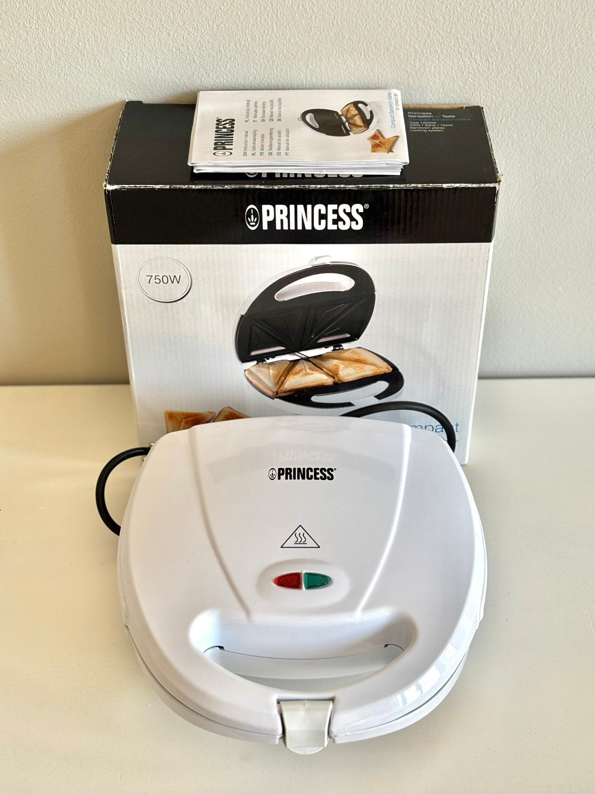Princess Compact Sandwich Maker – tosti-ijzer, Ophalen of Verzenden, Zo goed als nieuw