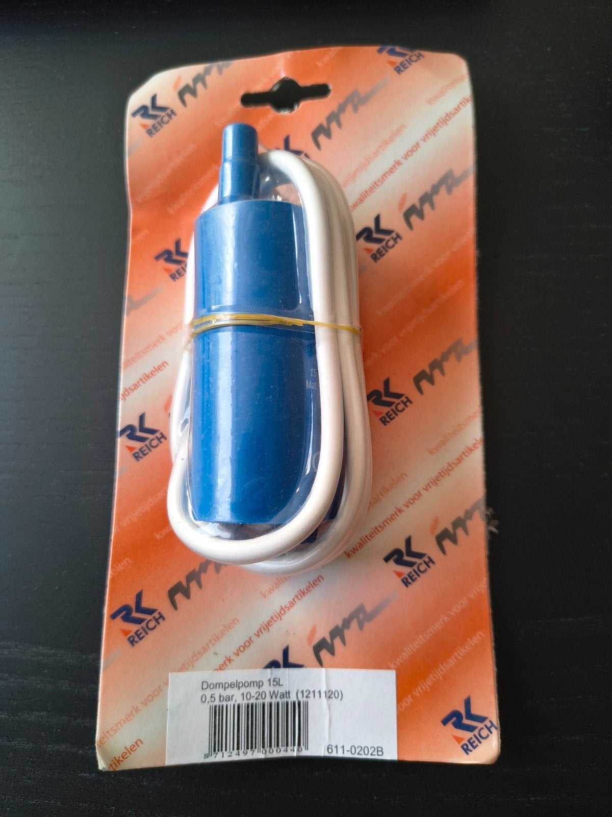 Reich Dompelpomp 15L, 0.5 bar, 10-20 Watt, Ophalen of Verzenden, Nieuw, Motor en Techniek