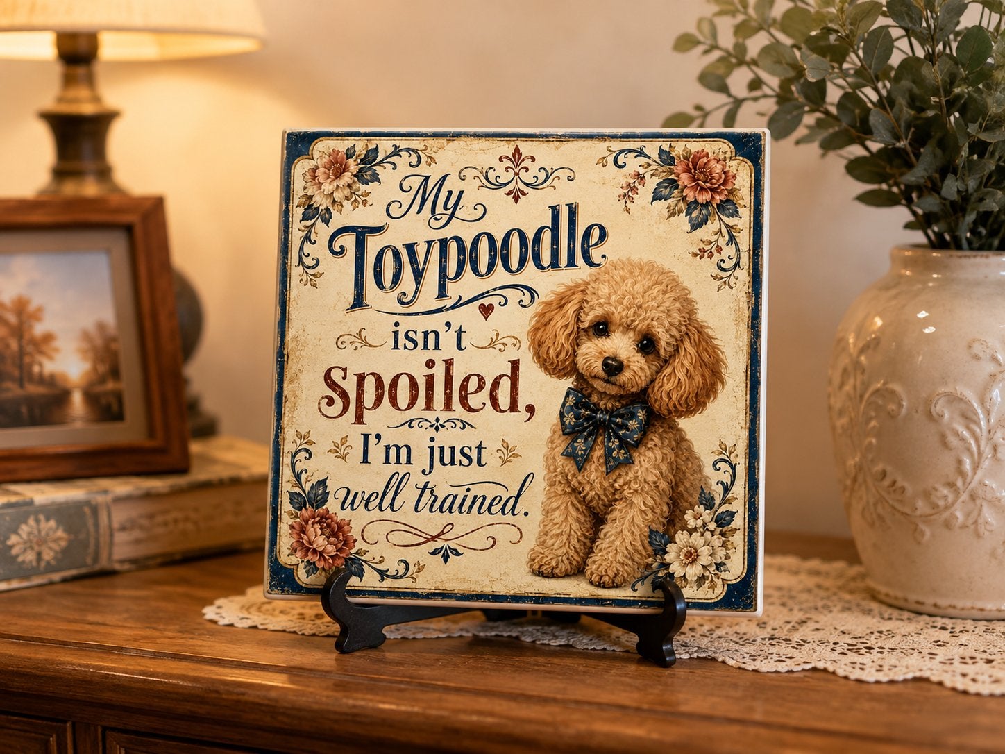 My Toypoodle isn’t spoiled, i’m just well trained - Poedel, Ophalen of Verzenden, Nieuw