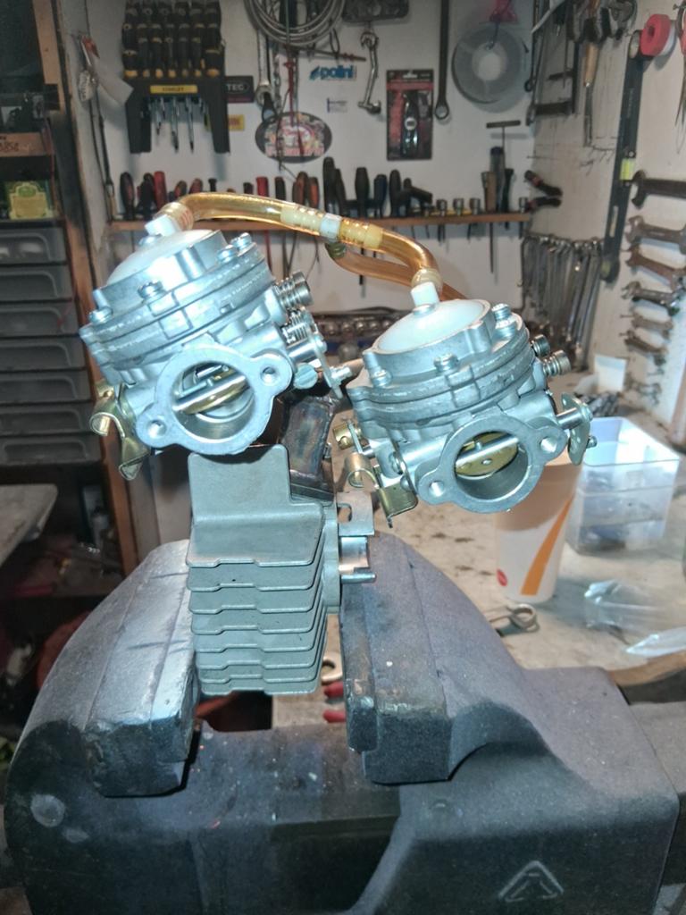 2x cabrateur voor 65cc polini, Ophalen of Verzenden, Carburateur