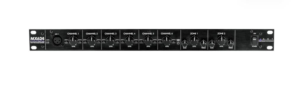Art MX624 zone mixer top staat, Ophalen of Verzenden, Zo goed als nieuw, Audio