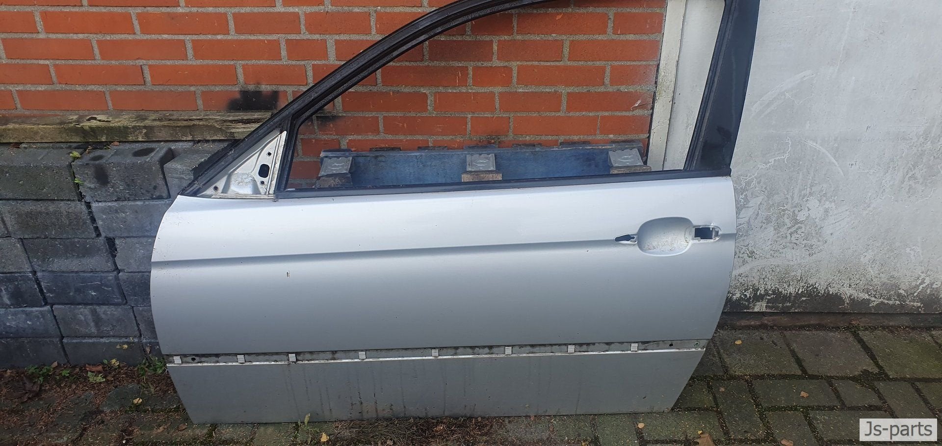 Deur linksvoor BMW 5-serie E39 titansilber, Auto-onderdelen, Gebruikt, -, Deur, -