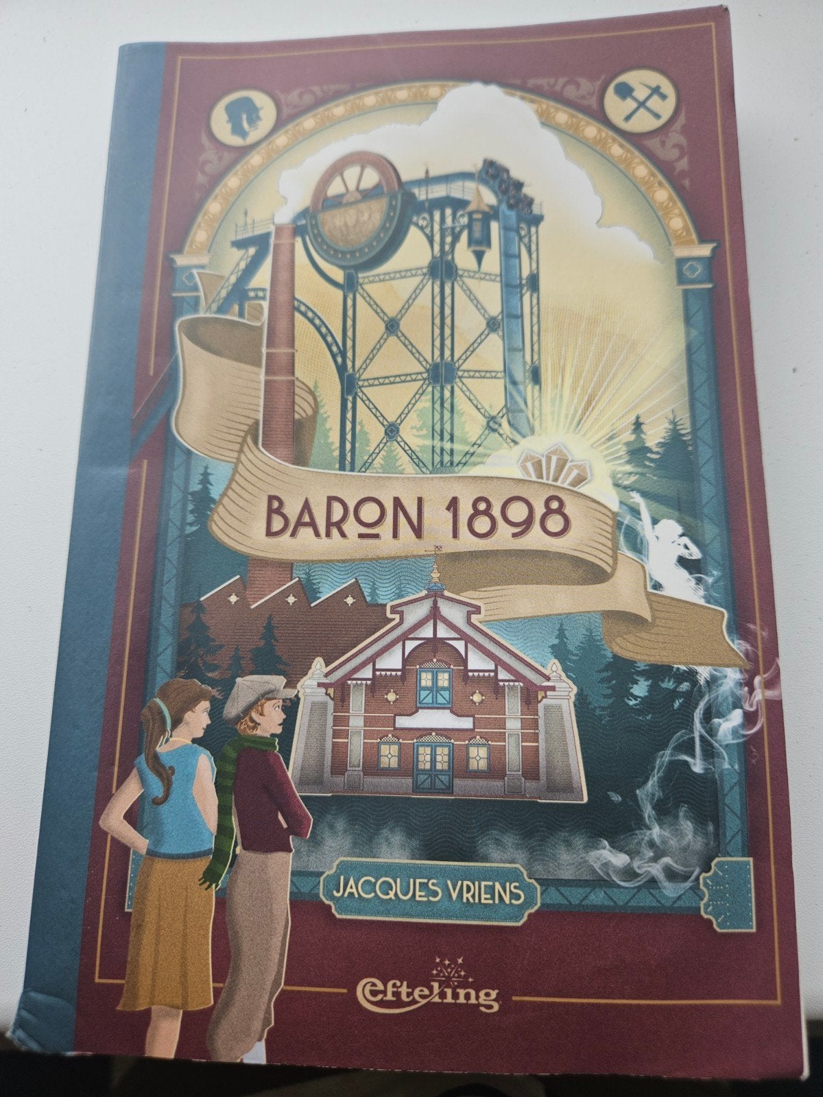 Baron 1898 Efteling boek - Jacques Vriens, Ophalen of Verzenden, Zo goed als nieuw, Jacques Vriens, Fictie algemeen
