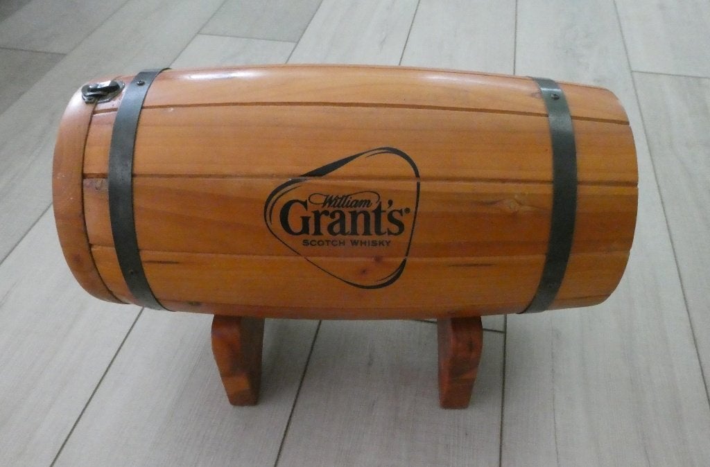 Grant's Whisky vaatje met kraantje, Verzamelen, Ophalen of Verzenden, Gebruikt, Gebruiksvoorwerp