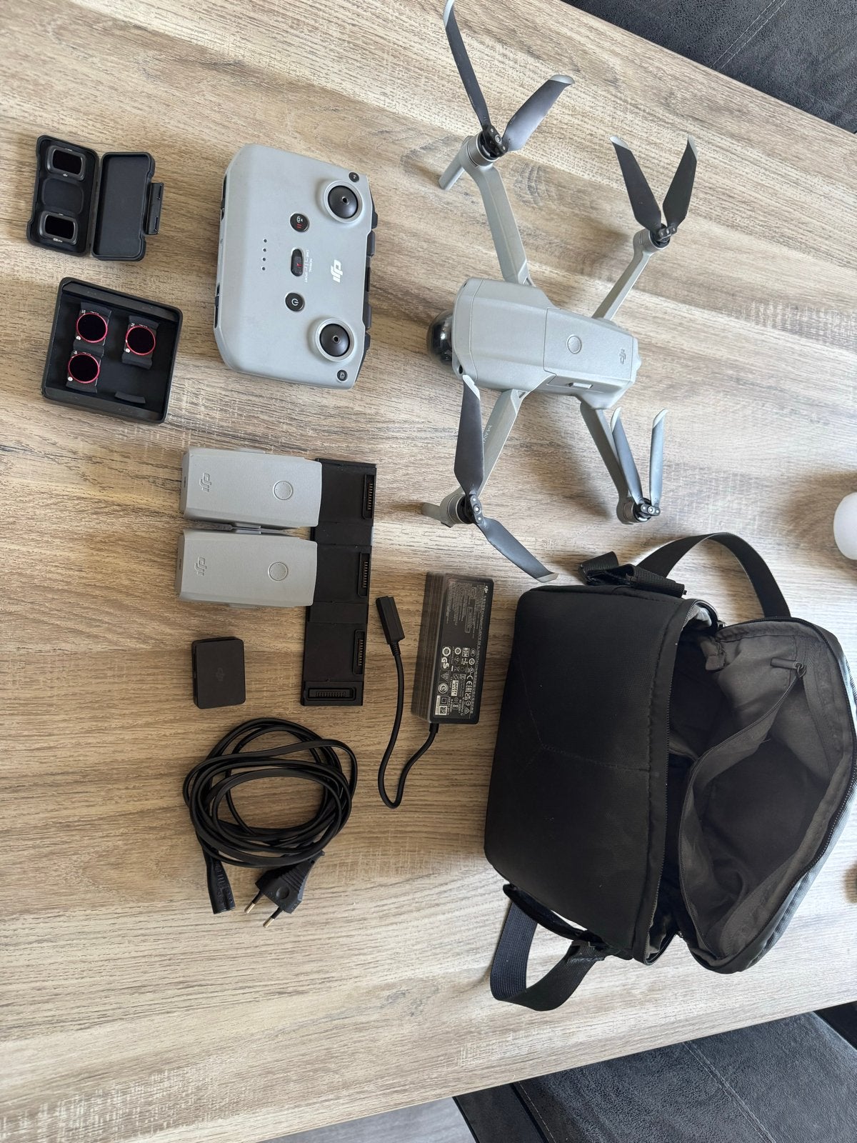 DJI Macic Air 2 Fly More Combo met accessoires, 250 tot 900 gram, 30 tot 45 minuten, Cameradrone, 5 tot 10 kilometer