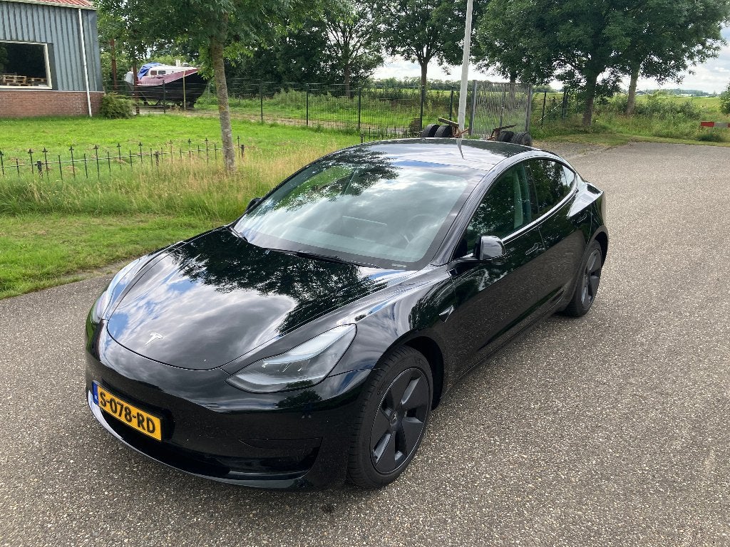 Tesla Model 3 RWD (60 kWh) | 2023 | 1e Eigenaar | Garantie, Auto's, Automaat, Achterwielaandrijving, Zwart, Zwart