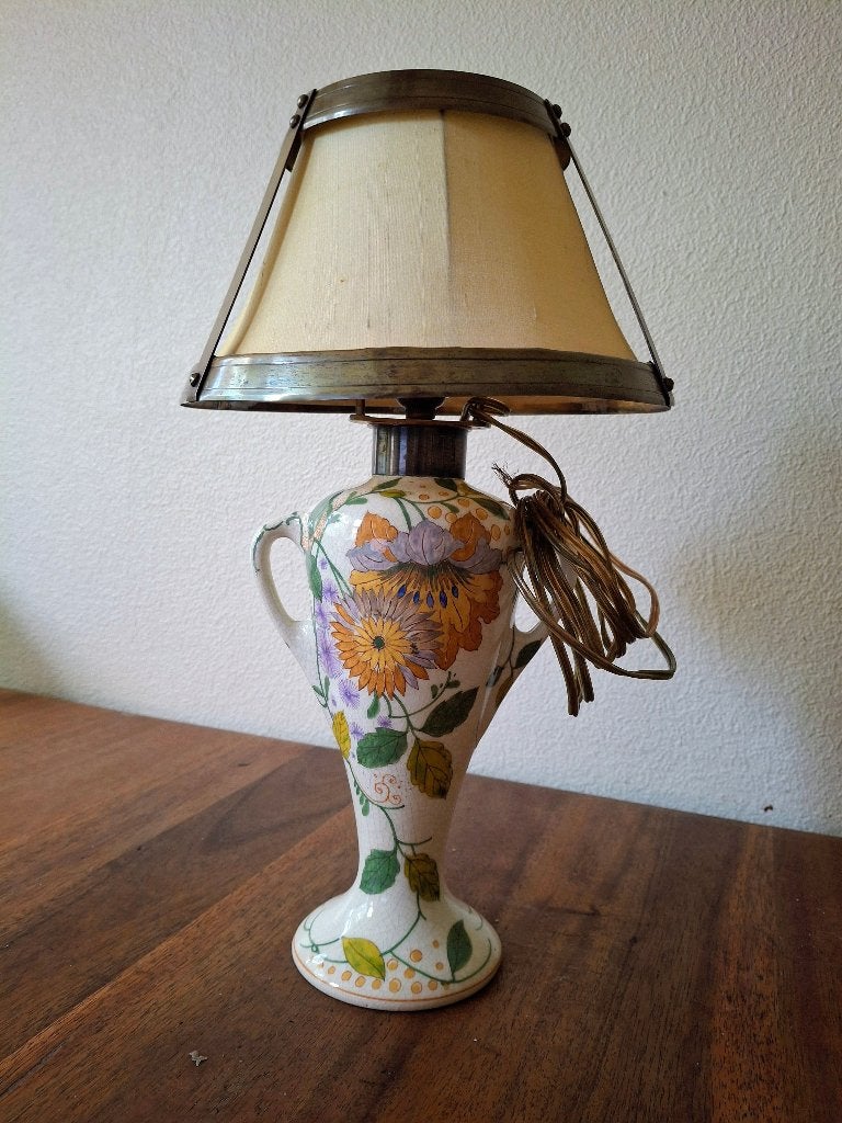 Plateel lampje, Antiek en Kunst, Ophalen of Verzenden