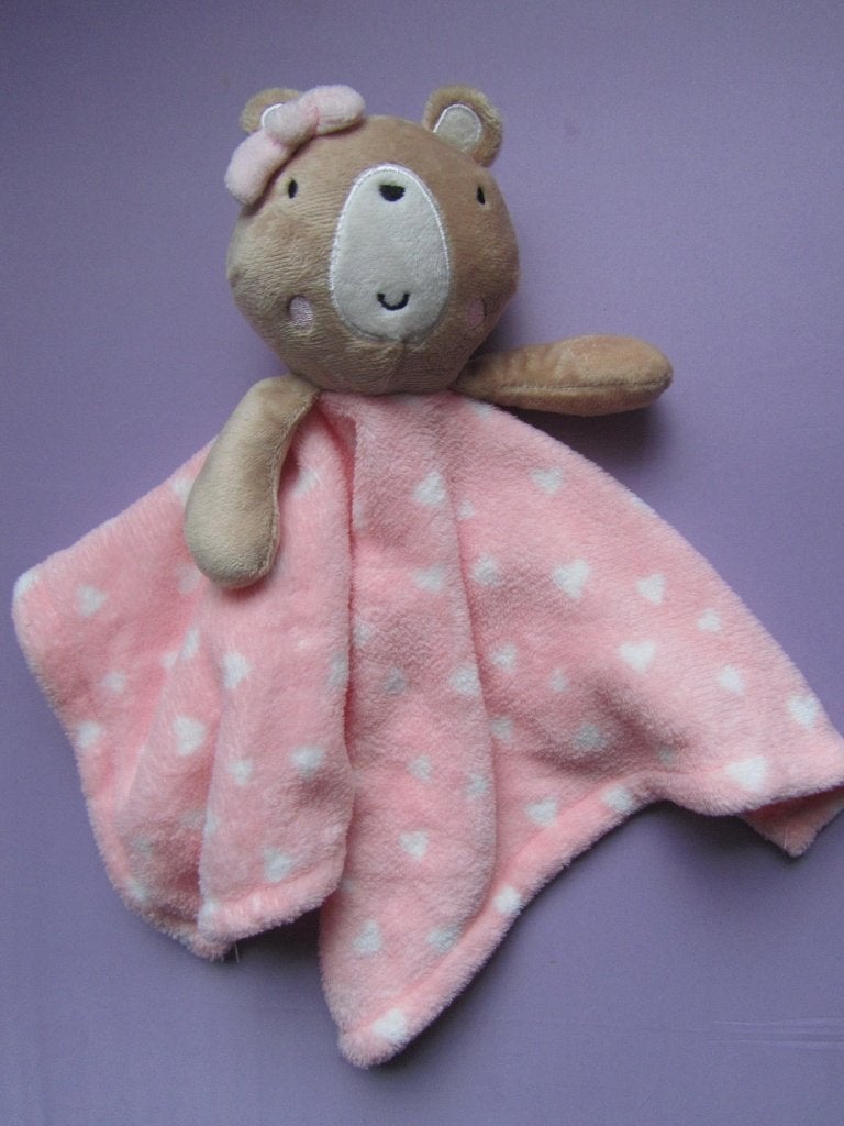 BABY MODE Knuffeldoekje BEER. ROZE **Nieuw**, Overige merken, Beer, Nieuw, Ophalen of Verzenden