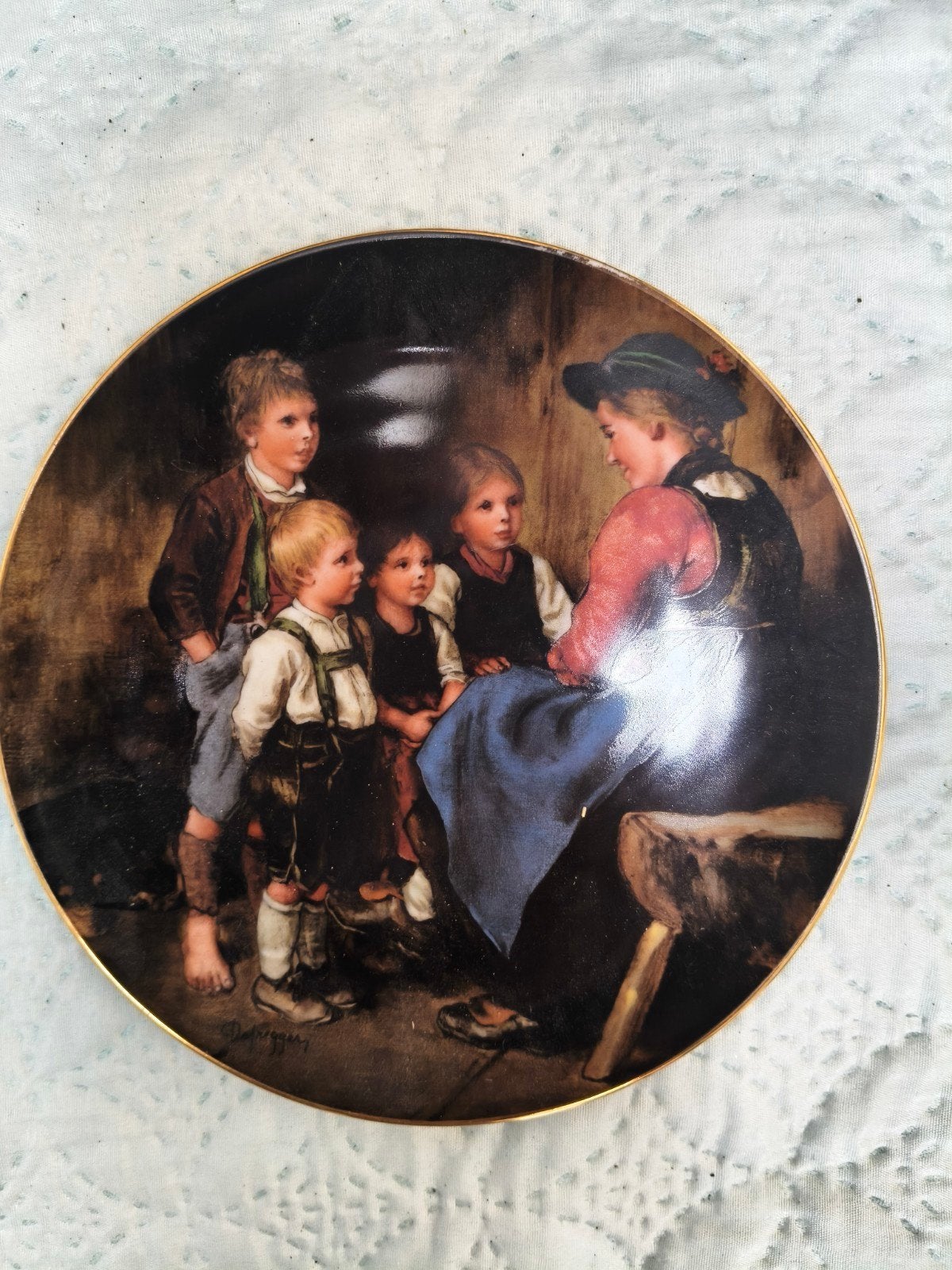 Wandbord "De Geschichtenerzählerin" - Vierde uitgave, Ophalen of Verzenden