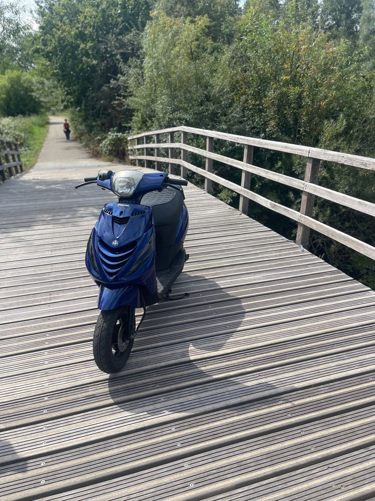 Zip 50cc 2t op a1 kenteken, Fietsen en Brommers, Scooters | Piaggio, Ophalen, Tweetakt, Zip, Zo goed als nieuw
