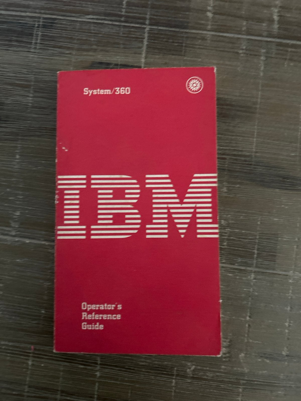 IBM System/360 Operator's Reference Guide