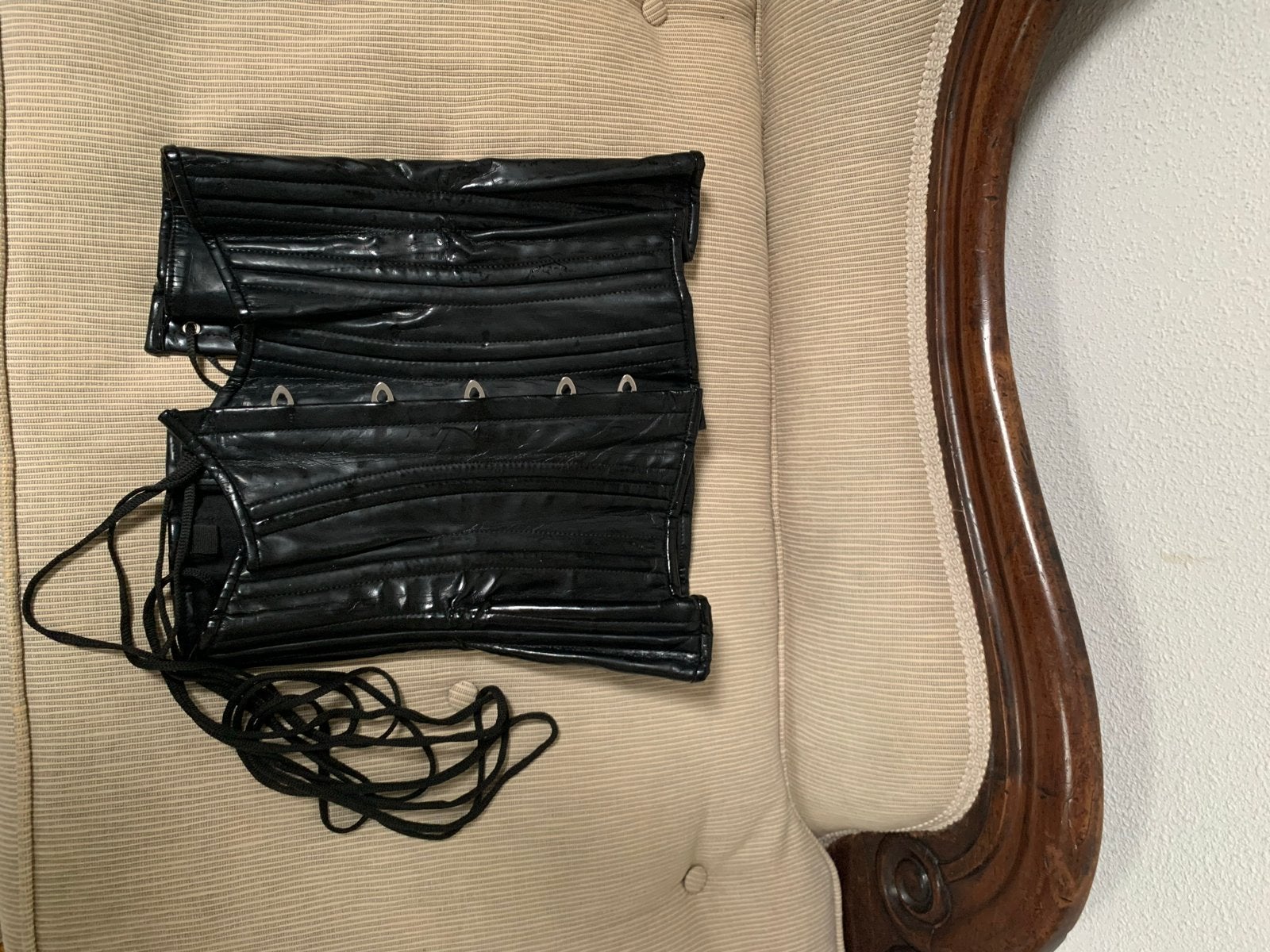Zwart Laced-Up Korset -, Ophalen of Verzenden, Zwart, Body of Korset