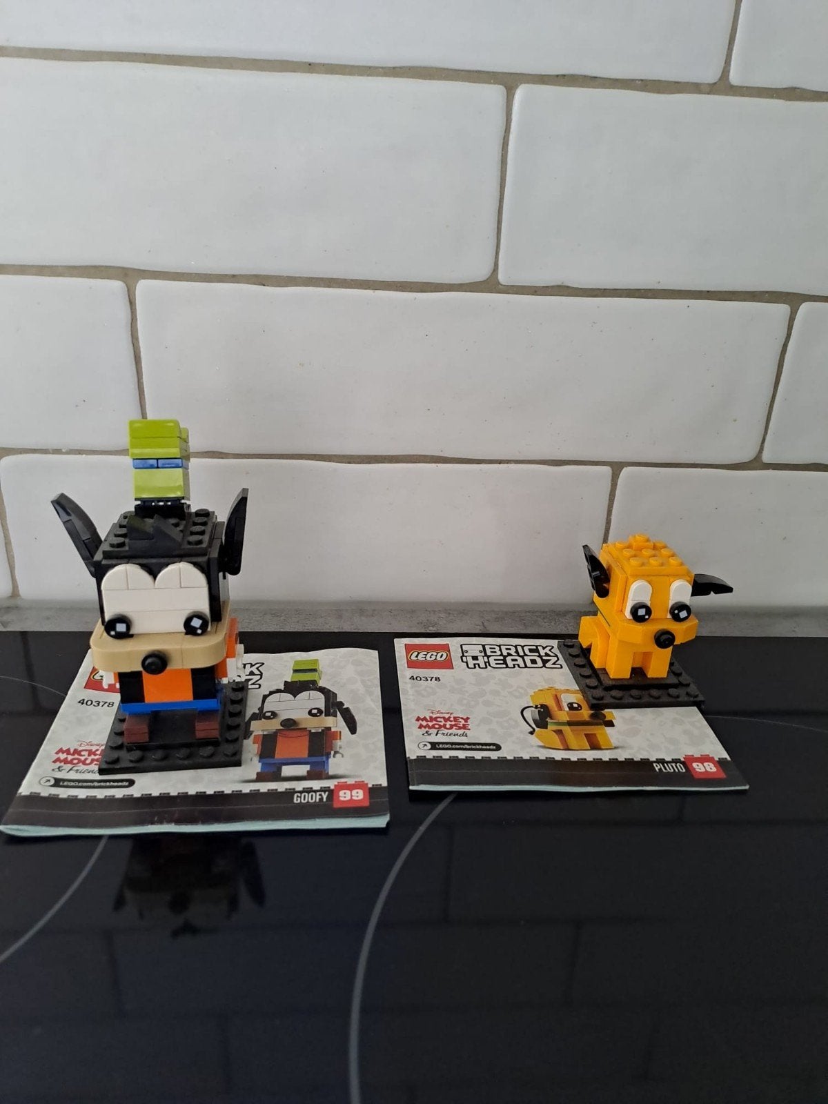 Brickheadz pluto en goofy, Ophalen of Verzenden, Zo goed als nieuw